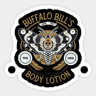 Buffalo Bill’s Body Lotion Sticker